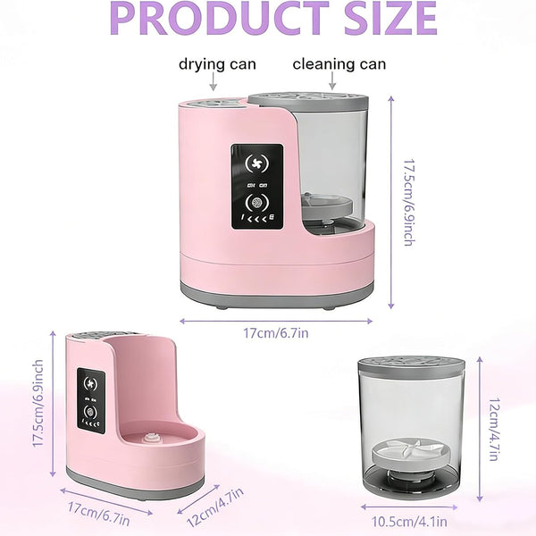 Efficient Makeup Brush Cleaner