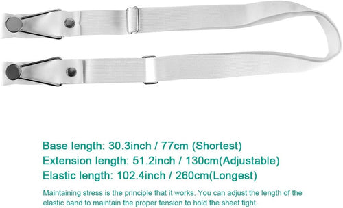 Adjustable Fitted Sheet Clips
