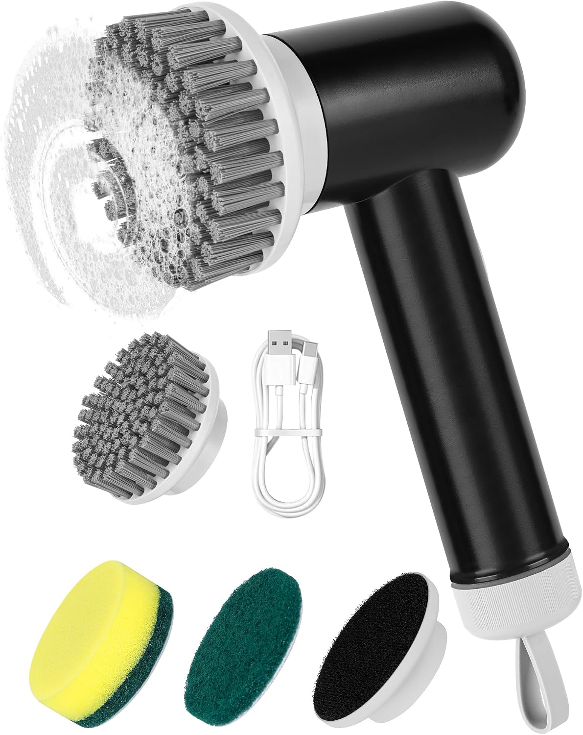 Electric Cleaning Brush Front View