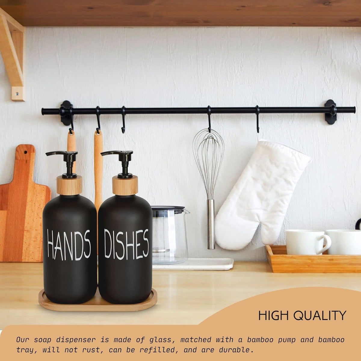 Functional Soap Dispenser Set