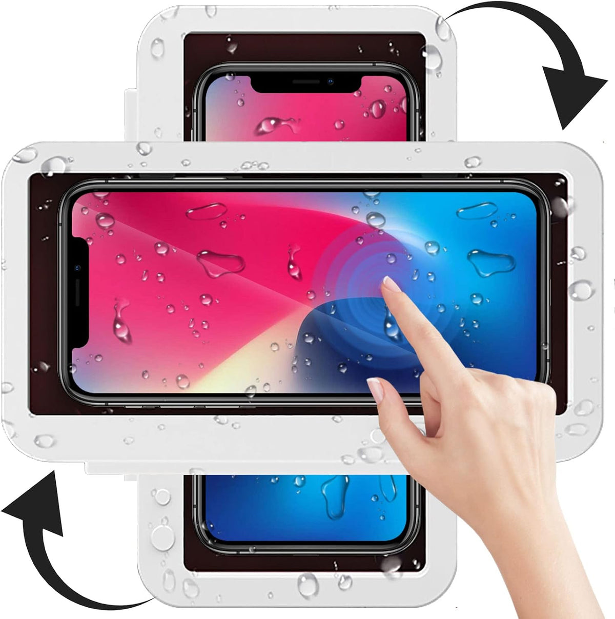 Waterproof Shower Phone Holder