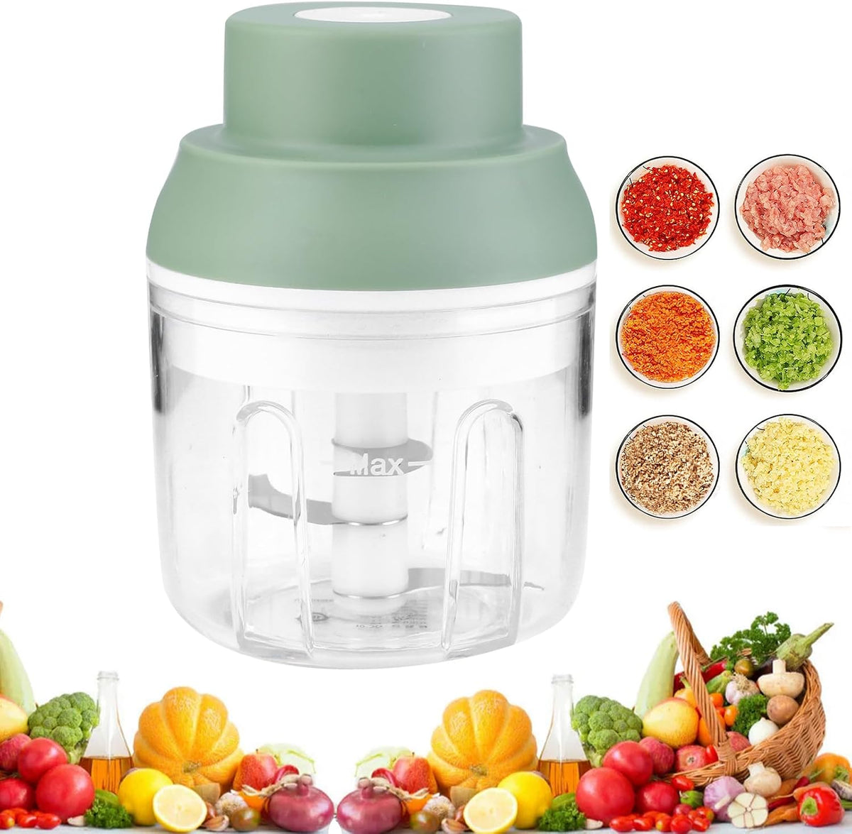 Mini Electric Garlic Chopper