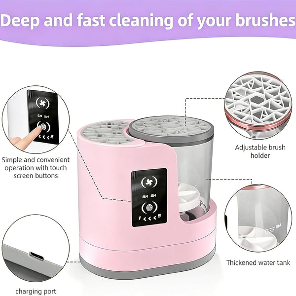 3-in-1 Makeup Brush Cleaner