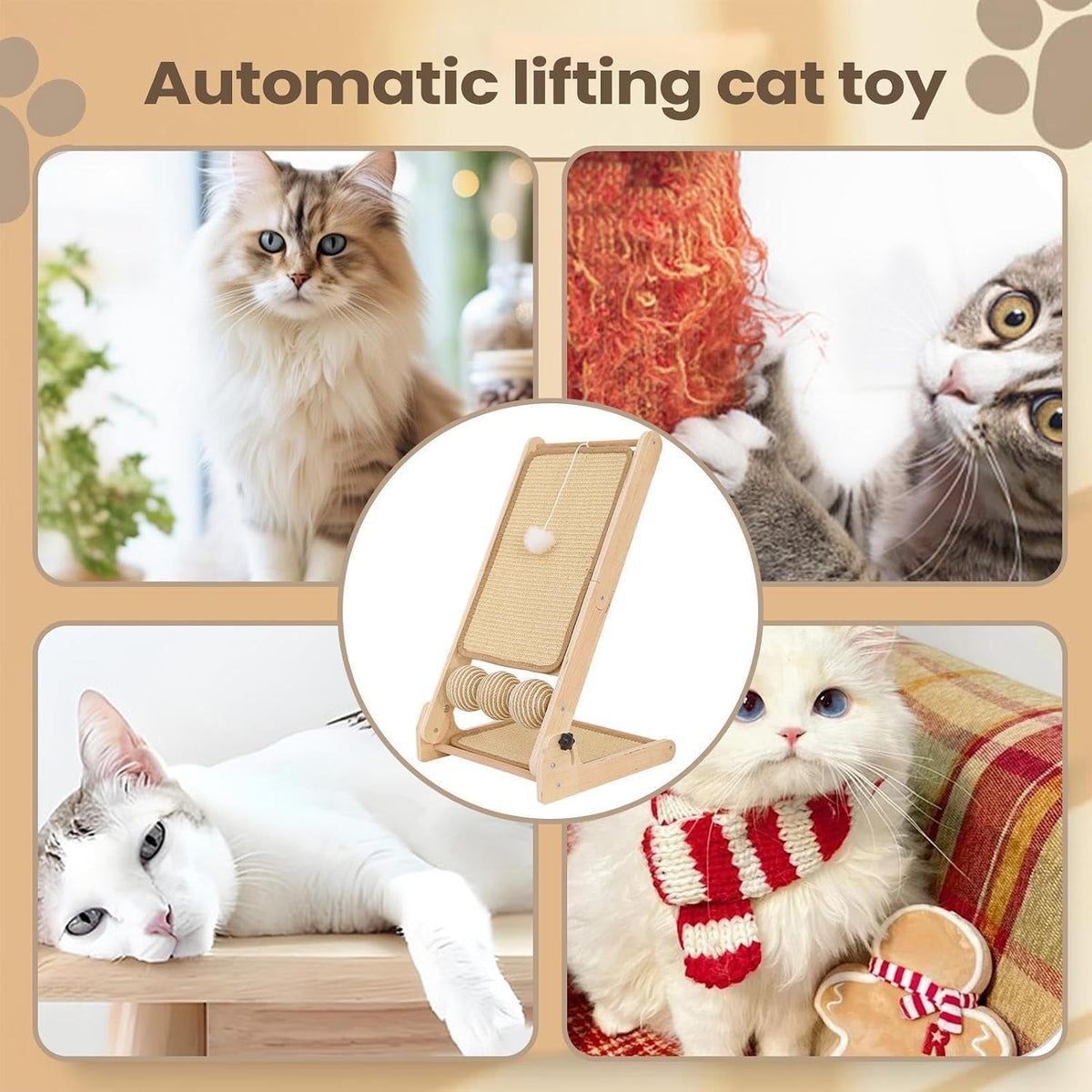 Cat Scratching Post 4