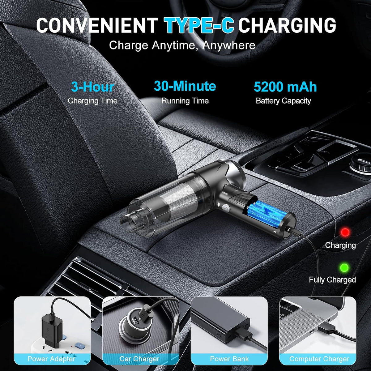 KMM Handheld Vacuum Cleaner Accessories