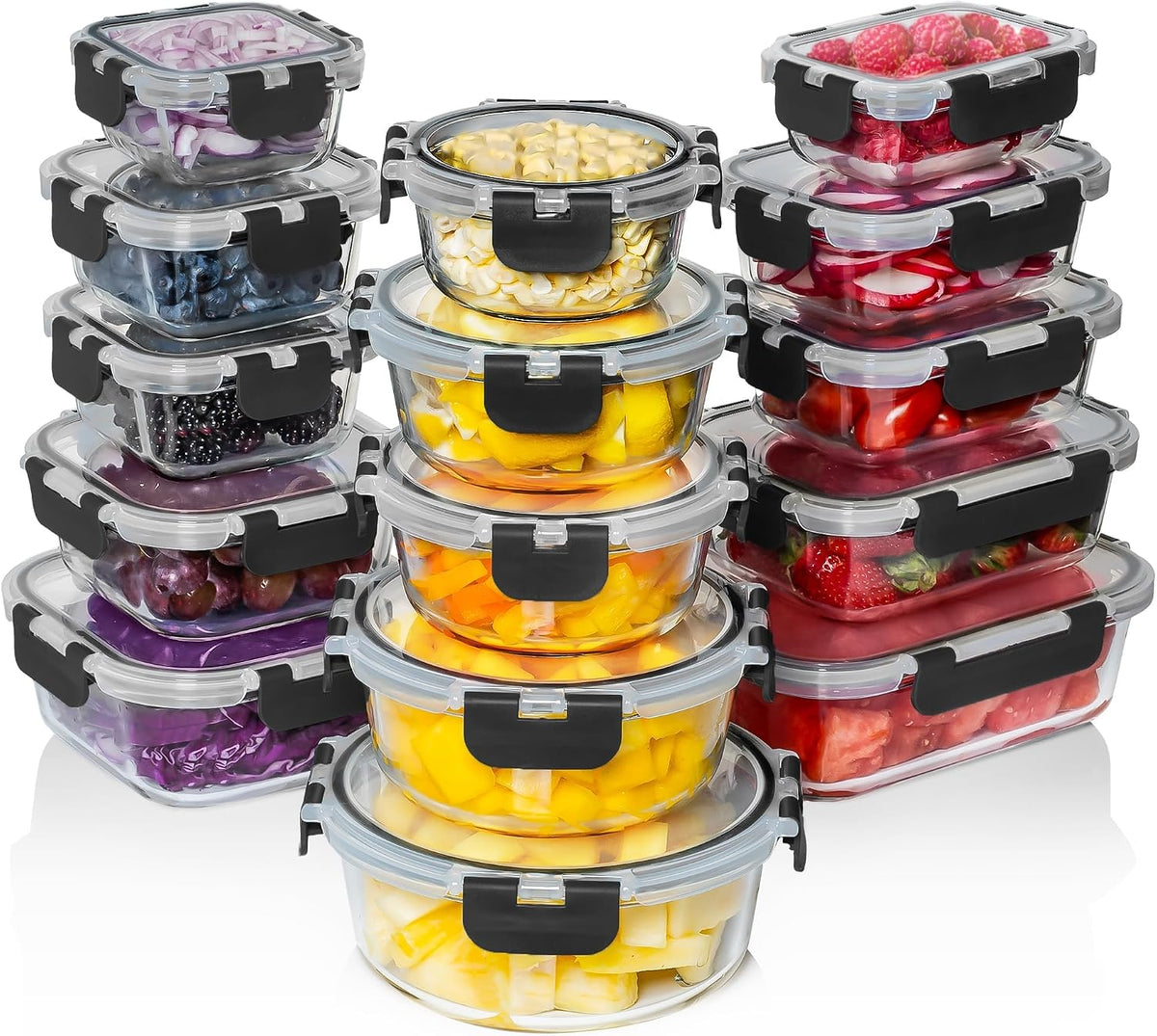 Razab Glass Food Storage Container Set