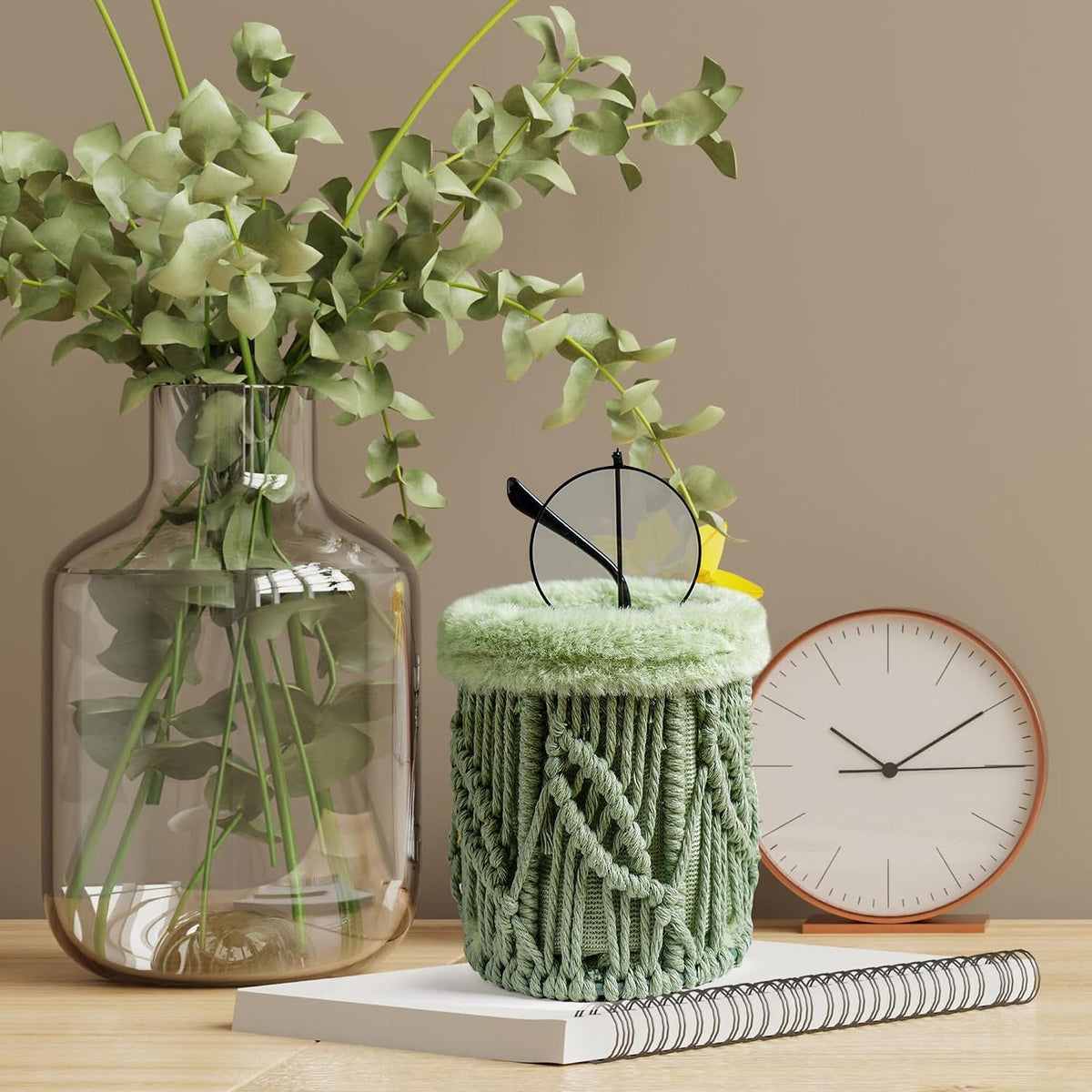 HOSROOME Glasses Holder with glasses